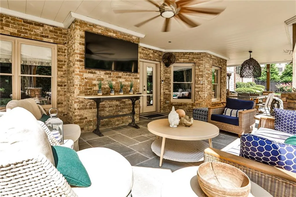 Outdoor covered porch Outdoor covered porch