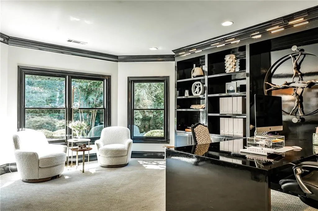 Terrace level bedroom or office Terrace level bedroom or office