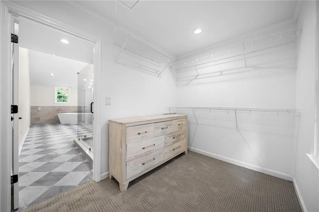 Walk-in Closet in Primary Suite
