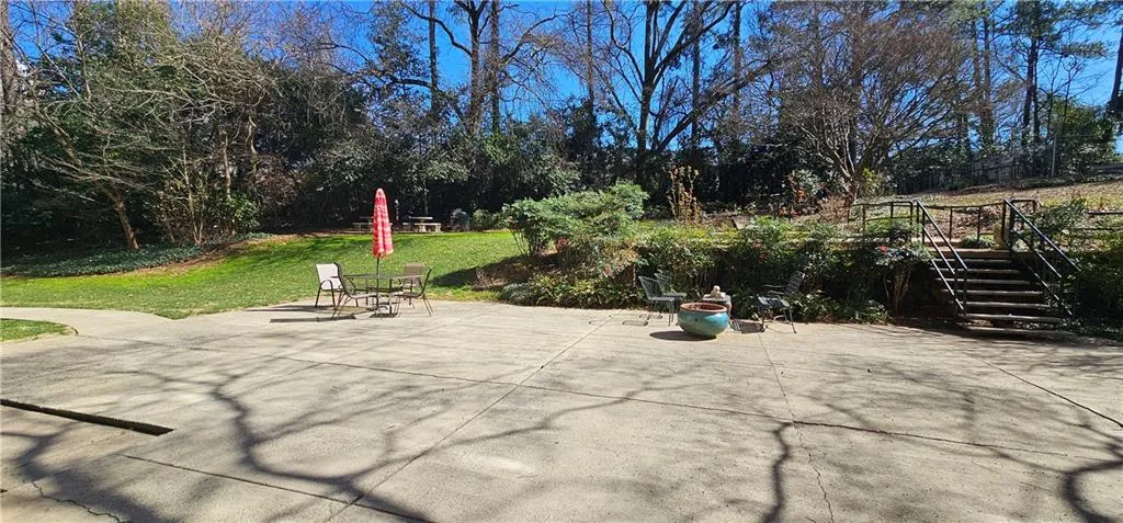 View of patio / terrace with stairs View of patio / terrace with stairs