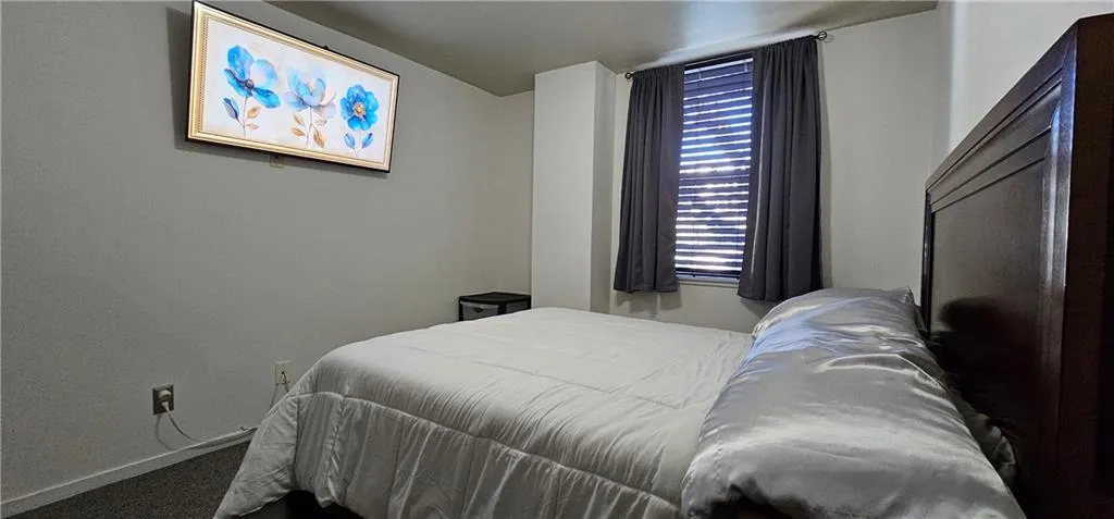 Bedroom with baseboards Bedroom with baseboards