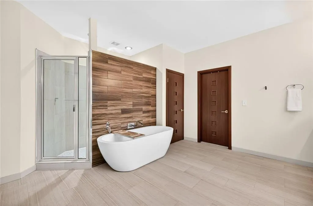 Primary Bathroom with soaking tub