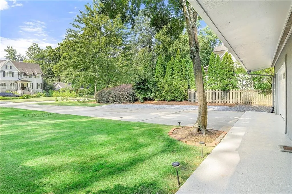 View of yard