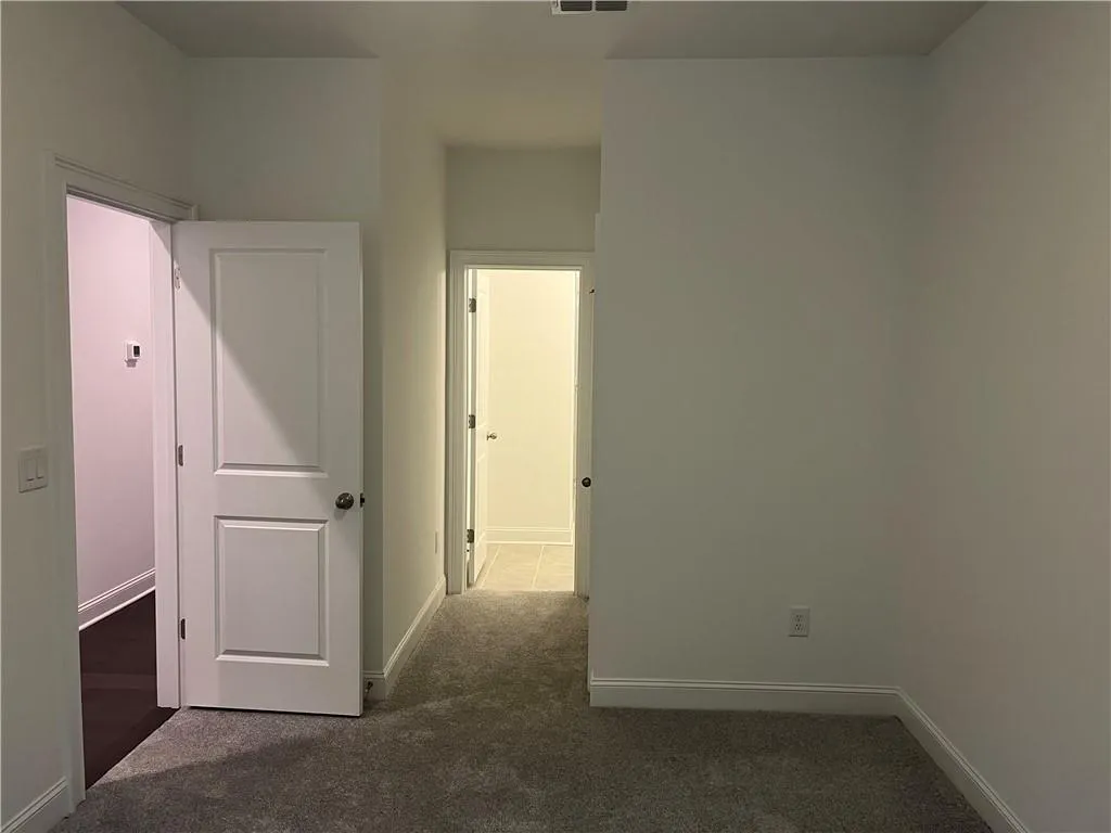 The terrace level offers a private bedroom and full bath.