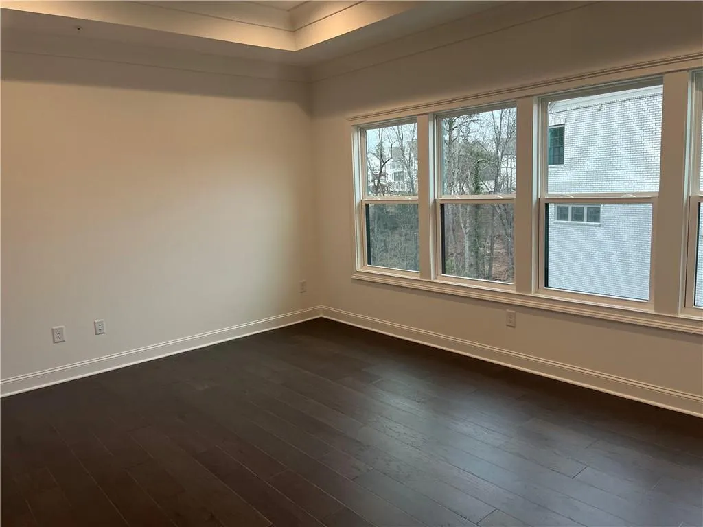 The Primary Bedroom is private on the rear of the upstairs level.