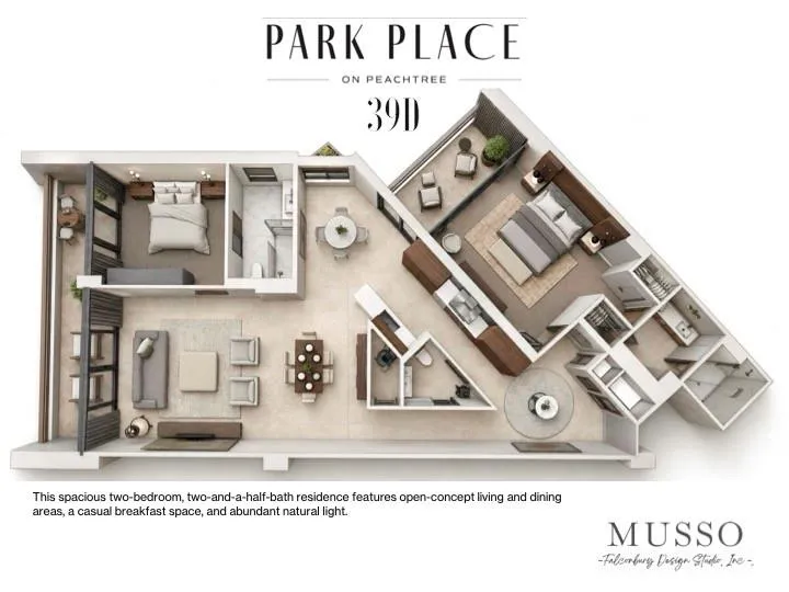2660 Peachtree Road Nw Unit 39d, Atlanta, Georgia 30305, 1 Bedroom Bedrooms, 0 ,1 BathroomBathrooms,Residential,For Sale,2660 Peachtree Road Nw Unit 39d,7759961