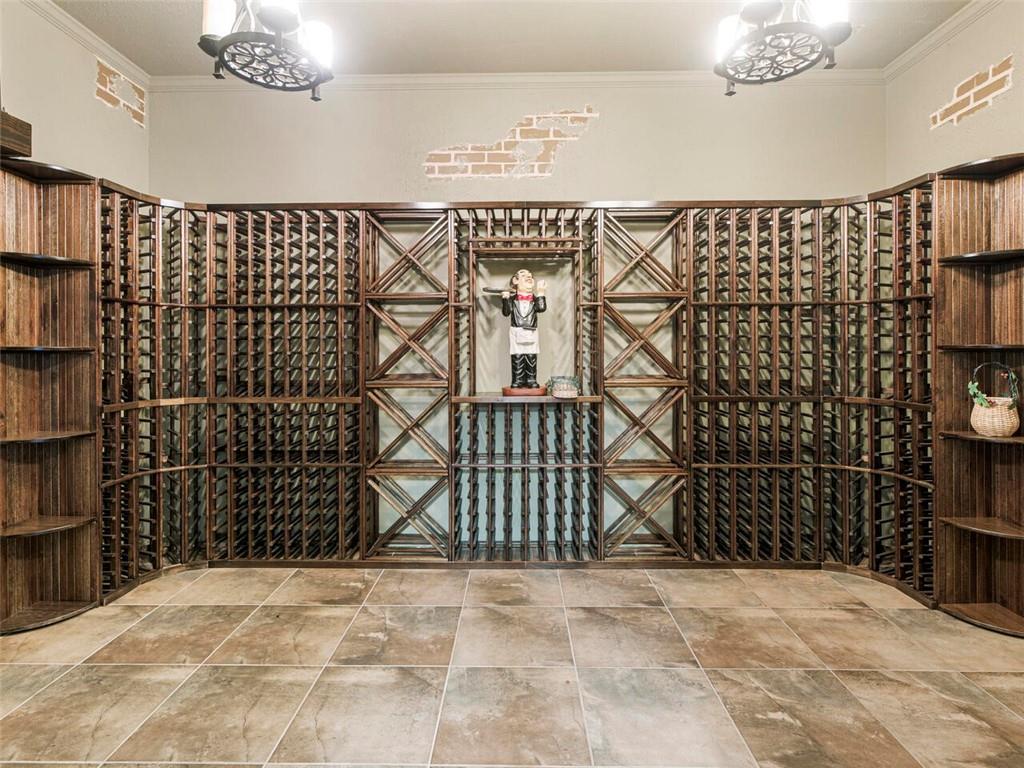 Climate controlled wine cellar is an absolute delight for any wine enthusiast