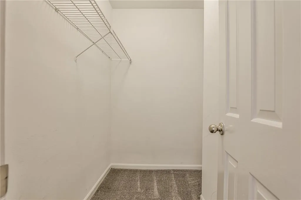 middle level secondary bedroom closet