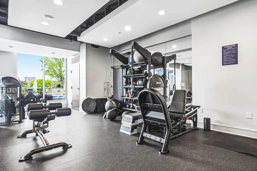Cardio, feee weights asnd strength building equipment