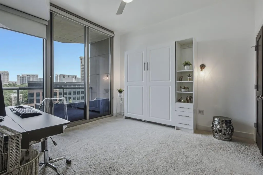 Balcony off the second bedroom has great views and access