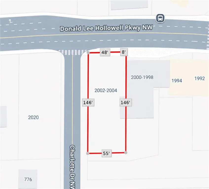 2002 Donald Lee Hollowell Parkway Nw, Atlanta, Georgia 30318, 0 ,Land,For Sale,2002 Donald Lee Hollowell Parkway Nw,7786734