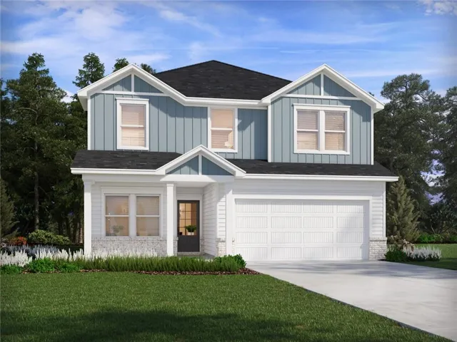 Photo is not of the actual home, but is an inspirational photo of builder’s model home and may depict options, furnishings, and/or decorator features that are not included