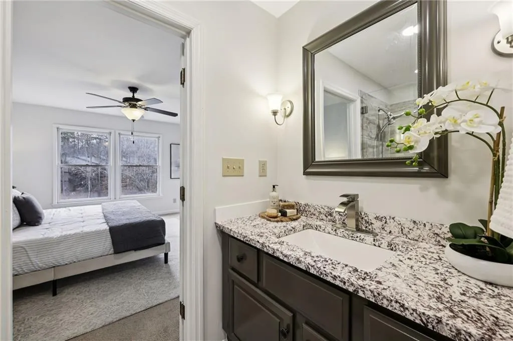 Renovated primary bath