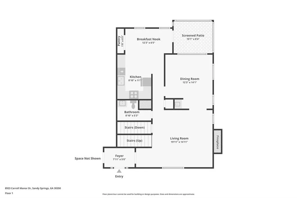 View of Main Level layout