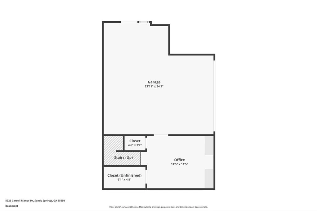 View of terrace floor plan