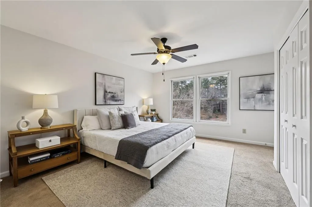Primary Bedroom has direct access to private deck