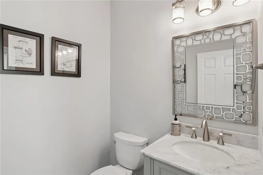 Half Bath Upper Level