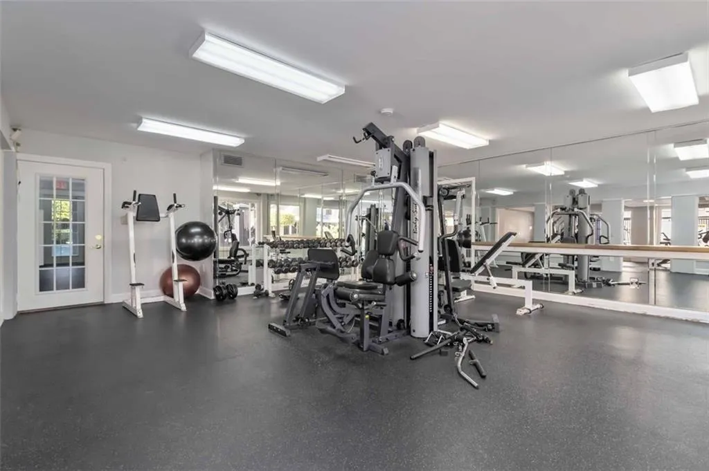 View of gym