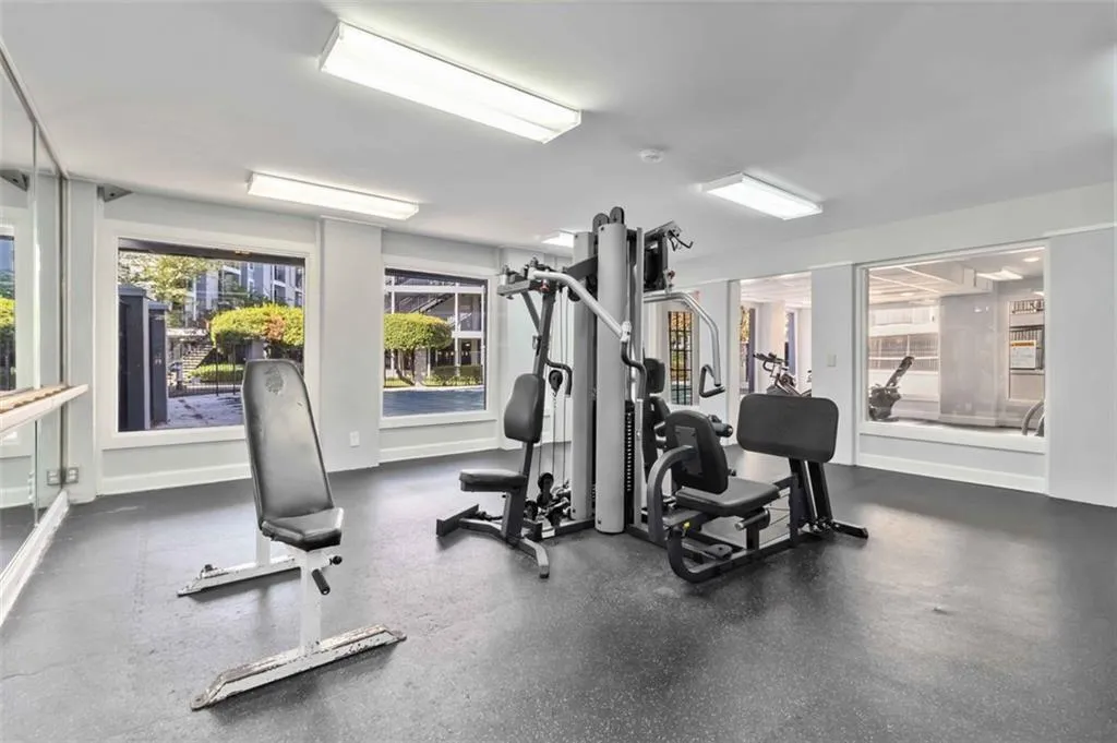 View of gym