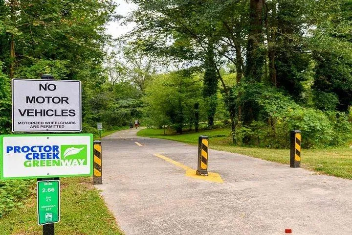 Proctor Creek Greenway! 3 miles away!