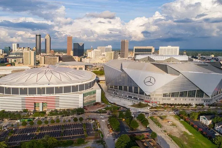 Mercedes Benz Stadium!
