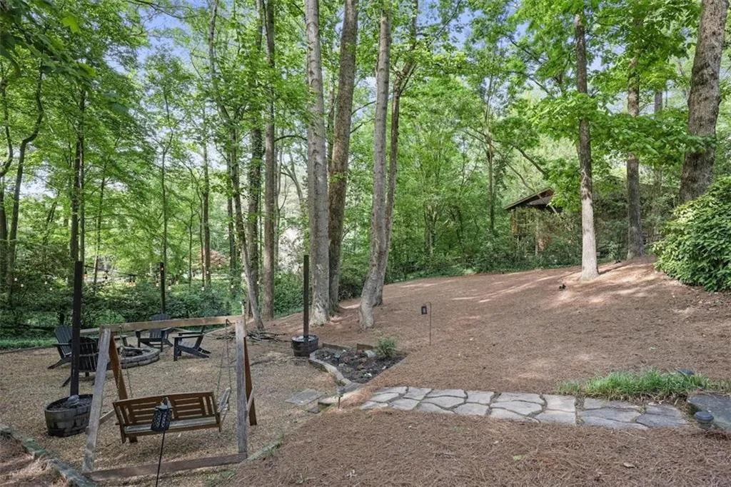 fully fenced yard