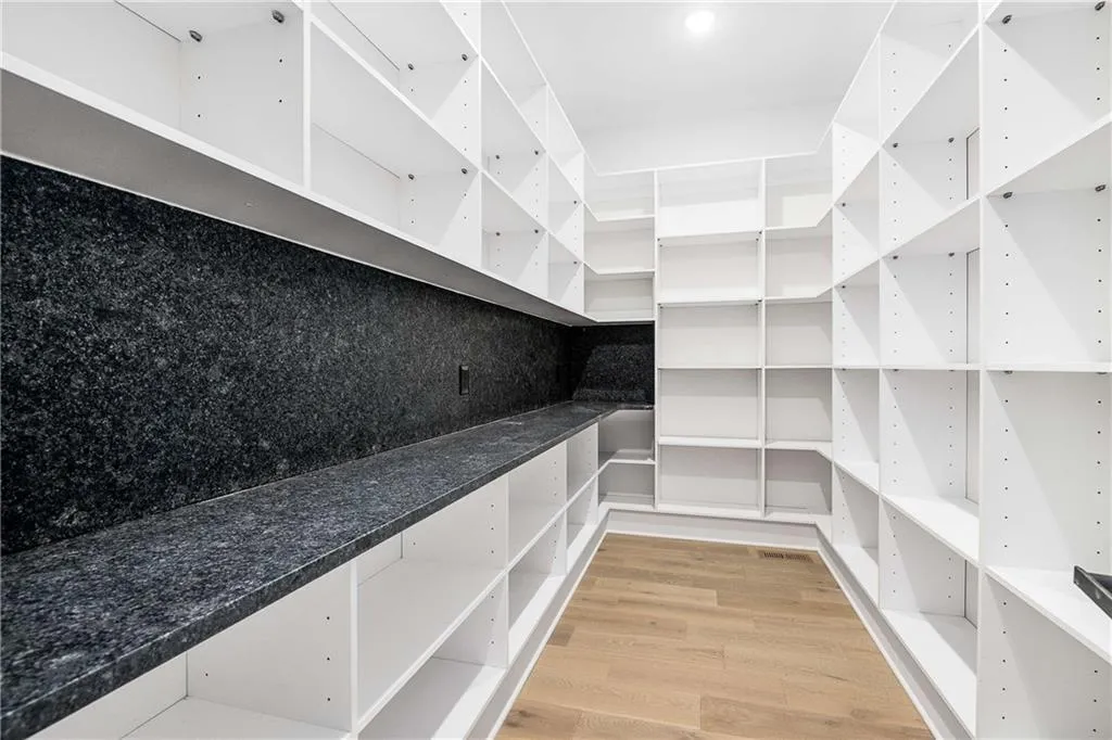 View of storage area