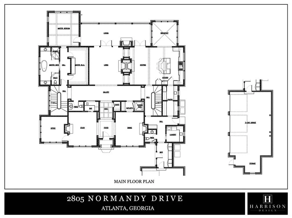 2805 Normandy Drive Nw, Atlanta, Georgia 30305, 5 Bedrooms Bedrooms, ,5 BathroomsBathrooms,Residential,Sold,2805 Normandy Drive Nw,5984918