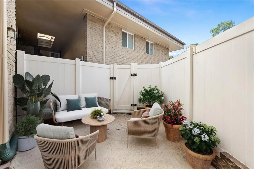 Spacious Patio 
*Virtually staged