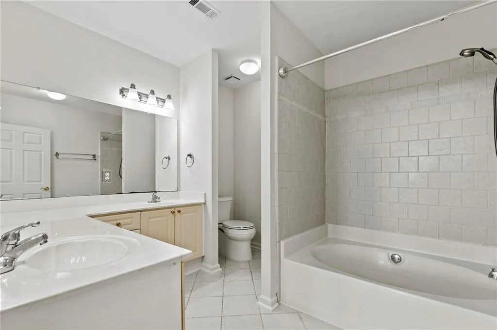 Primary bath with double vanities