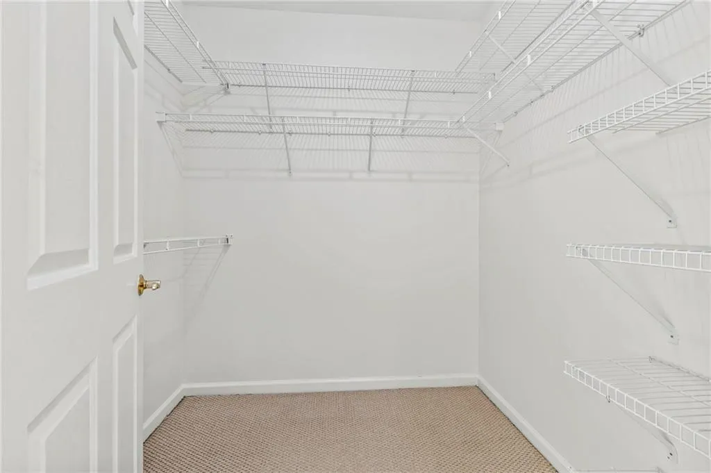 Primary walk in closet