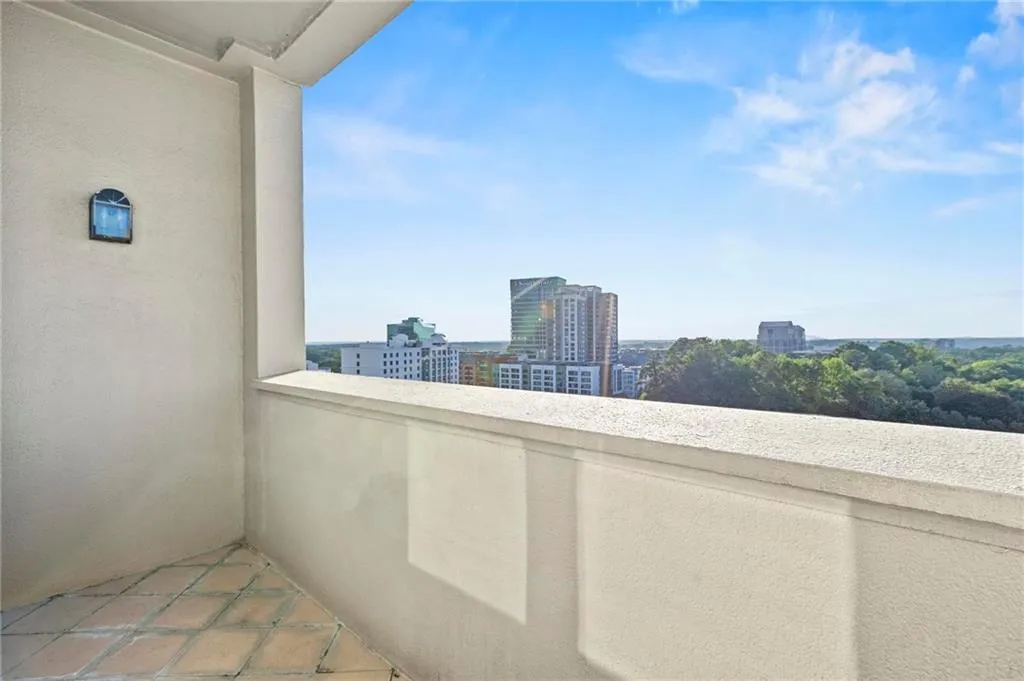 Balcony featuring a view of City