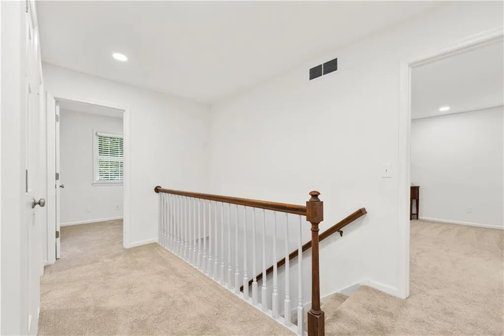 Second floor landing.