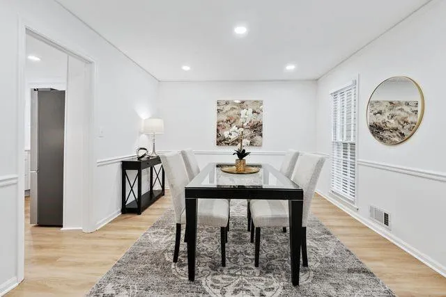 Fully renovated dining area perfect for family entertaining.