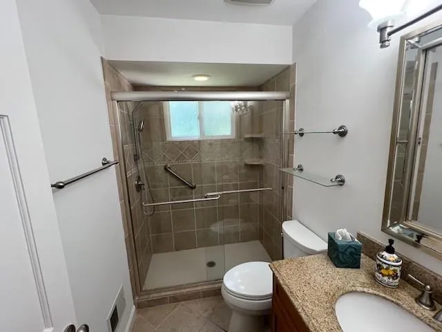 First floor full bathroom