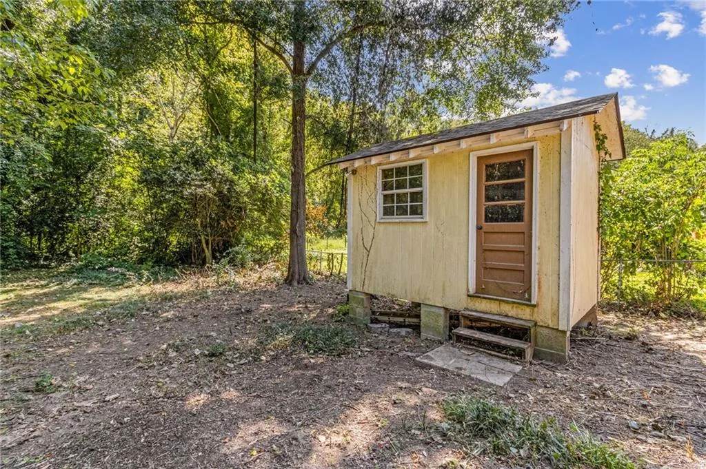 View of shed