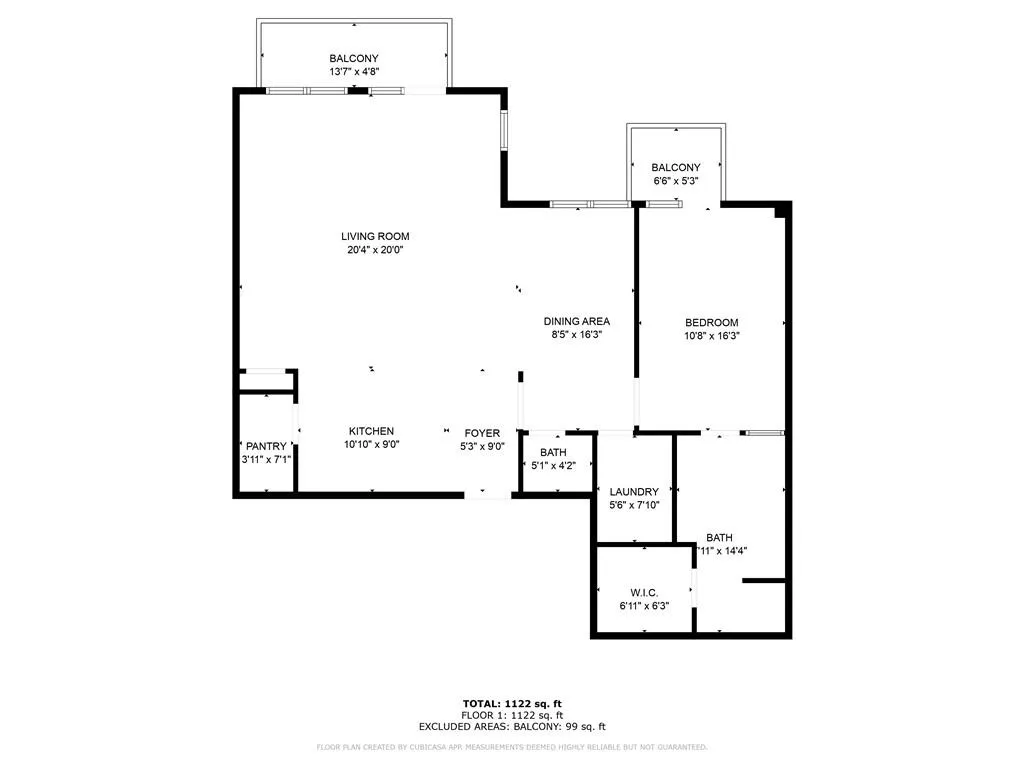 View of floor plan / room layout