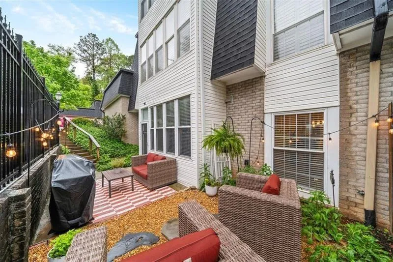 View of patio / terrace featuring an outdoor hangout area and area for grilling