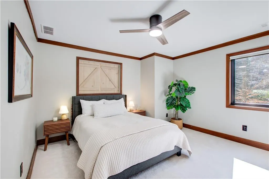 Bedroom from upstairs