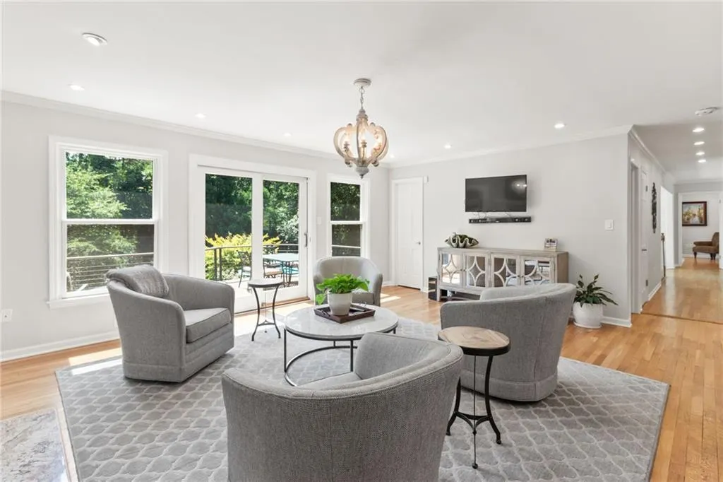 The neutral color palette makes decorating easy!