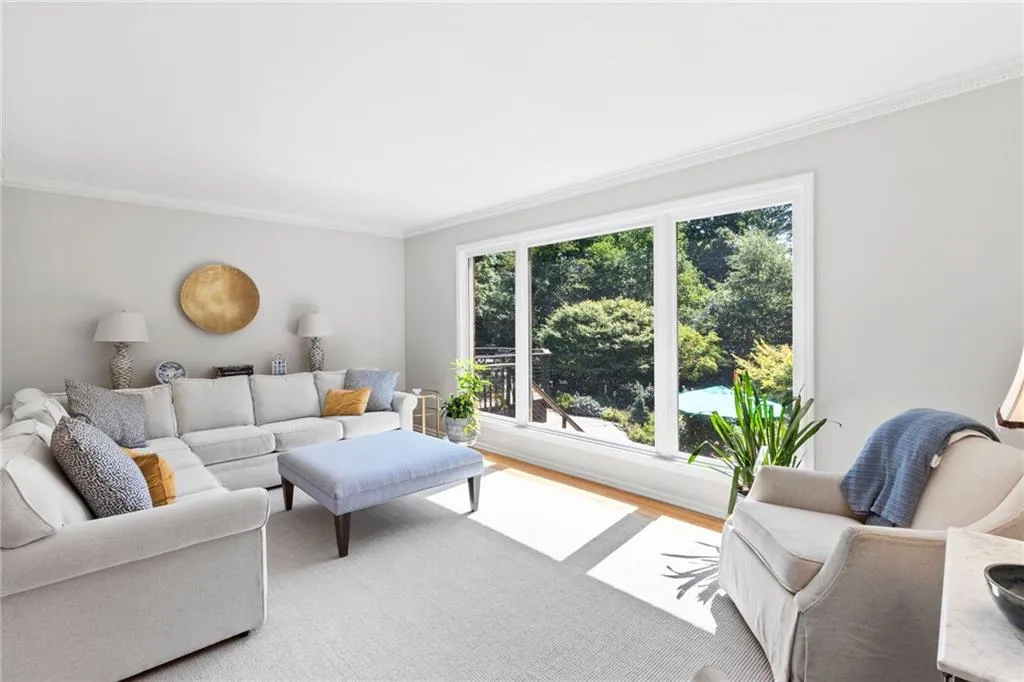 Designer crown and shoe molding throughout creates a luxurious touch