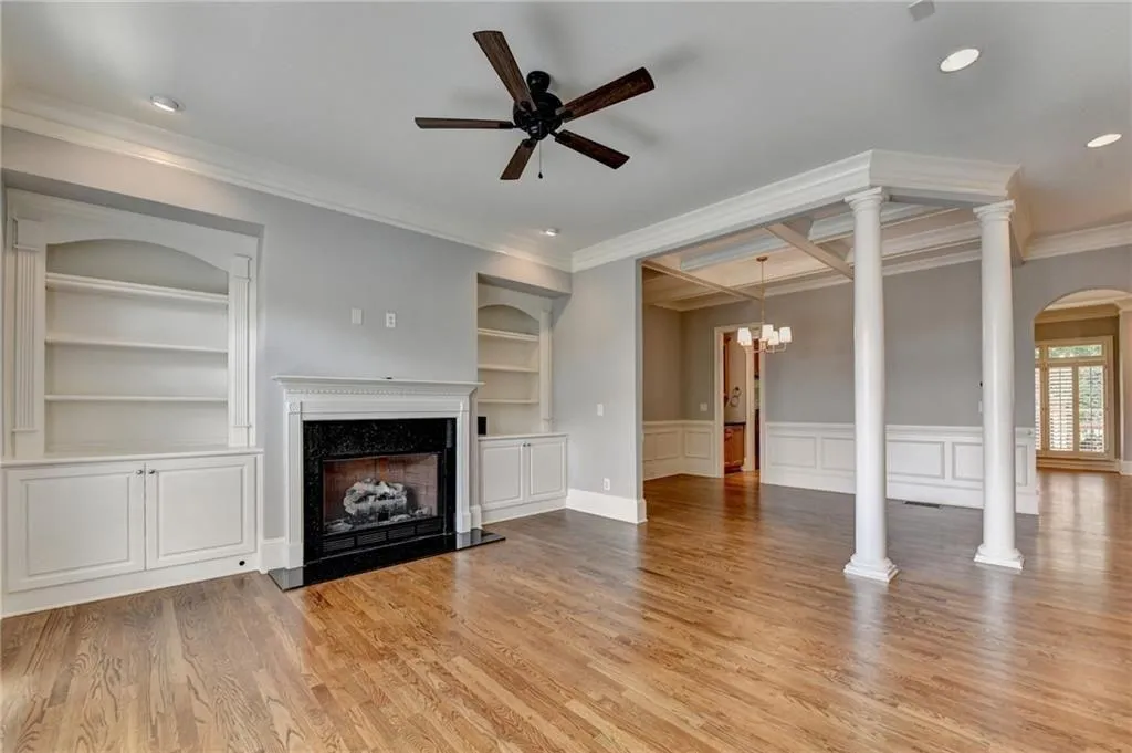 Family Room - view to Dining