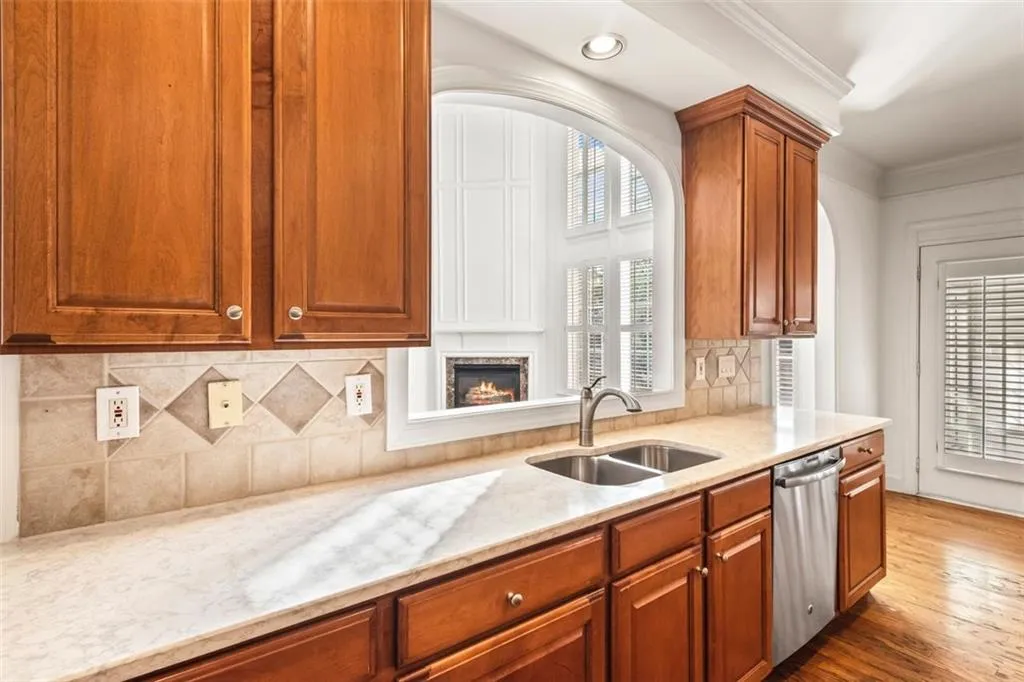 Recessed lighting - view to great room