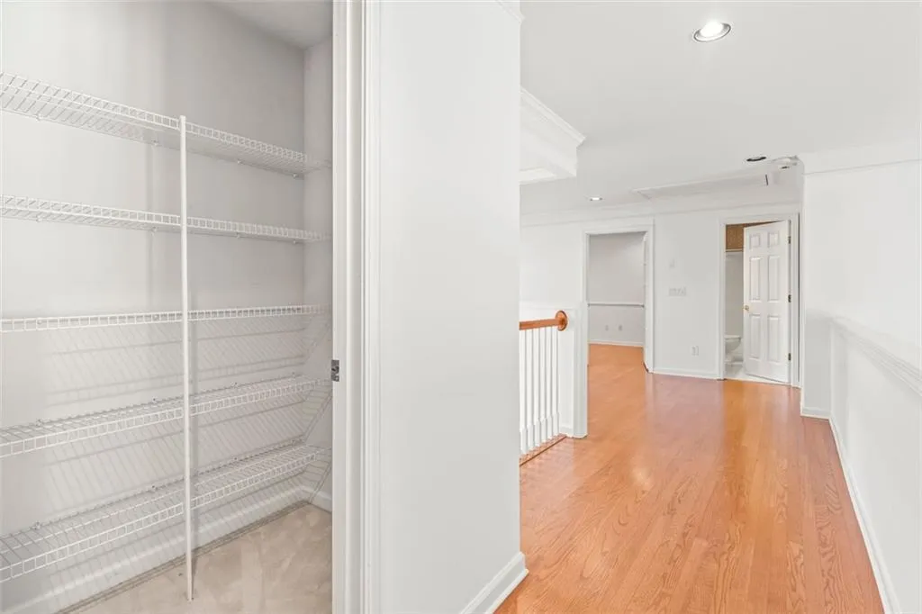 Large storage/linen closet off landing and loft area