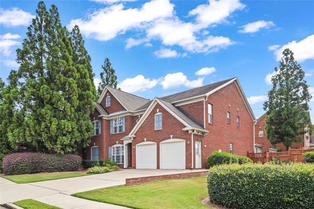 Oversized side yard provides a little distance from neighbors