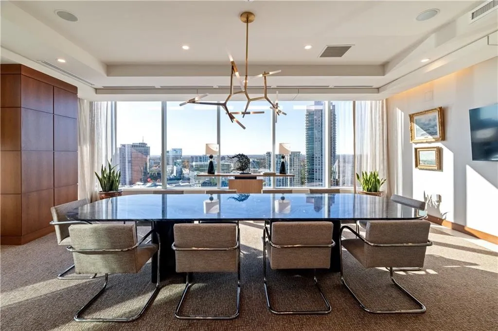 18th floor newly renovated boardroom