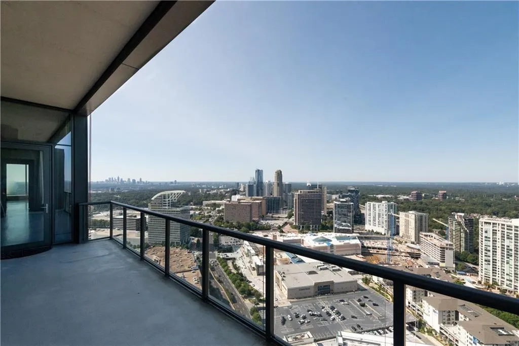 Balcony access from entertainment/sitting room and primary suite