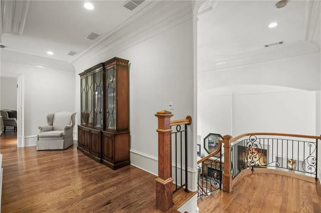 Upstairs landing