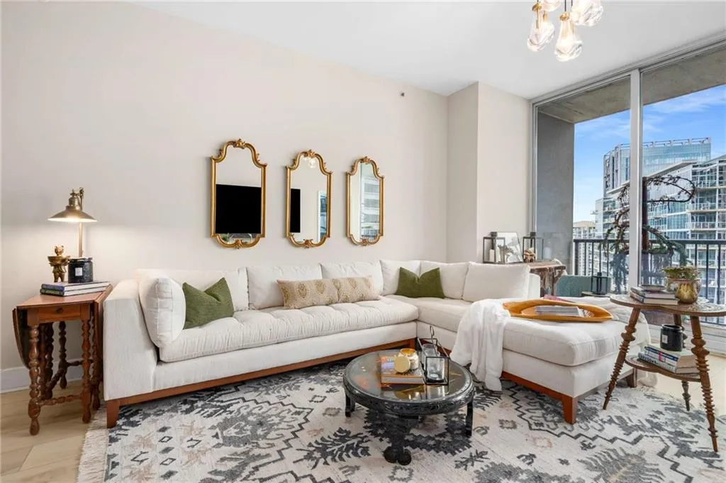 Living room, tons of natural light