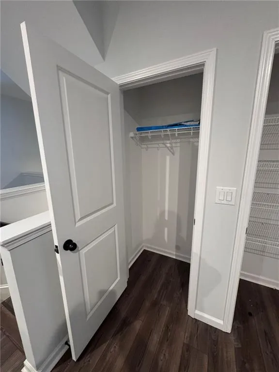 View of closet